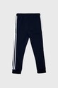 adidas Originals pantaloni de trening pentru copii HK0353 bleumarin AW22