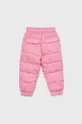 Guess spodnie dziecięce różowy