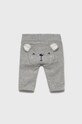 United Colors of Benetton spodnie dresowe bawełniane dziecięce 3J70AF009.W szary AW22