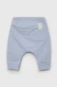 United Colors of Benetton spodnie dresowe niemowlęce niebieski