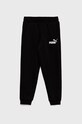 Dětské tepláky Puma pletenina černá 586973.K.9BYY