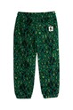 Mini Rodini spodnie dresowe dziecięce 2271014475 zielony AW22
