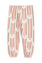 Mini Rodini spodnie dresowe bawełniane dziecięce 2273013128 różowy AW22