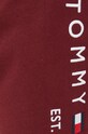Tommy Hilfiger pantaloni de trening din bumbac burgundia MW0MW08388.9BYY