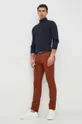 Tommy Hilfiger spodnie brązowy