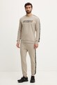 Guess spodnie dresowe Z2YB19.K6ZS1 beżowy SS26