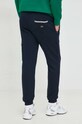Odzież Paul&Shark spodnie dresowe bawełniane 12311884 granatowy