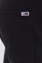 czarny Tommy Jeans spodnie dresowe DM0DM14273.9BYY