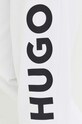 Βαμβακερό παντελόνι HUGO λευκό 50473211