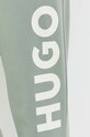 Βαμβακερό παντελόνι HUGO πράσινο 50473211