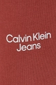 rdeča Bombažne trenirke Calvin Klein Jeans