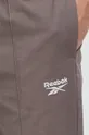smeđa Pamučne hlače Reebok Classic