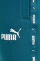 Tepláky Puma tyrkysová 849042