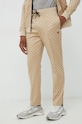 Guess pantaloni de trening KORBIN tricotaj bej Z2BB05.FL04Q
