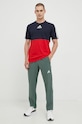 adidas Performance spodnie treningowe HD3563 zielony AW22