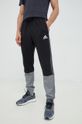 adidas pantaloni de trening HK2899 negru AW22