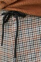 Kalhoty s příměsí vlny Pepe Jeans Castle Check PM2115162.856 hnědá