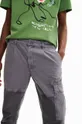 Хлопковые брюки Desigual  100% Хлопок Инструкция по уходу:  сушка в барабане запрещена