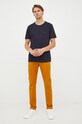 Tommy Hilfiger spodnie MW0MW25964.9BYY brązowy AW25