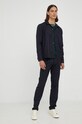Bruuns Bazaar pantaloni BBM1443 bleumarin AW22