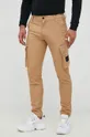 коричневий Штани Calvin Klein Jeans Чоловічий