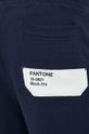 granatowy United Colors of Benetton spodnie dresowe bawełniane