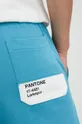 μπλε Βαμβακερό παντελόνι United Colors of Benetton