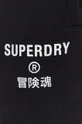 čierna Bavlnené tepláky Superdry