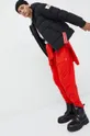 Хлопковые спортивные штаны Superdry красный