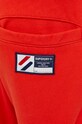 Superdry spodnie dresowe bawełniane czerwony M7010815A.60I
