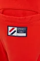 czerwony Superdry spodnie dresowe bawełniane