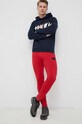 Helly Hansen spodnie dresowe 53884 czerwony AW22