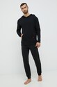 Παντελόνι πιτζάμας HUGO 50478926 μαύρο AW22