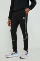 Tepláky adidas pletenina černá HL6912