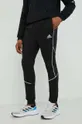 чёрный Спортивные штаны adidas Мужской