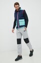 Παντελόνι New Balance MP23509GML γκρί AW22