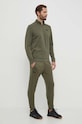 Spodnji del trenirke Under Armour Armour Fleece 1373362 zelena AW25