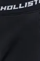 czarny Hollister Co. spodnie dresowe