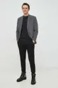 Karl Lagerfeld spodnie dresowe bawełniane czarny