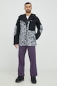 Burton spodnie Melter Plus 23366100500 fioletowy AW22