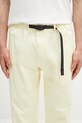 Gramicci cotton trousers Gramicci Pant yellow G102.OGT