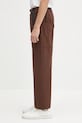 Gramicci pantaloni in cotone G105.OGT marrone SS25