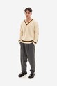 Marni wool trousers PUMU0017U1.UTW970.00N80 gray AW22