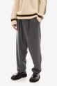 gray Marni wool trousers