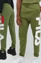 зелений Спортивні штани Fila Unisex