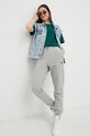 Îmbrăcăminte Converse pantaloni de trening 10024521.A05 gri
