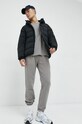 Kangol spodnie dresowe KAF22USPA105 szary AW22