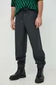 Rains spodnie dresowe Pants Regular 18560 czarny