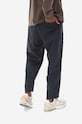 Oblečení Bavlněné kalhoty Gramicci Loose Tapered Pant G103.OGT námořnická modř