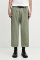 Gramicci spodnie bawełniane Loose Tapered Pant zielony G103.OGT